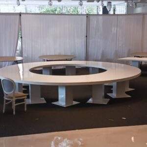 Table ronde donut
