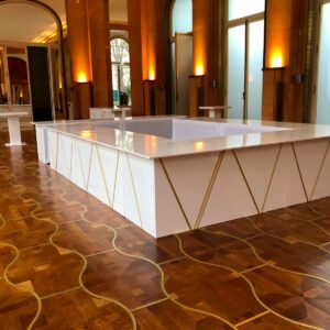 Buffet réctangulaire Pliant